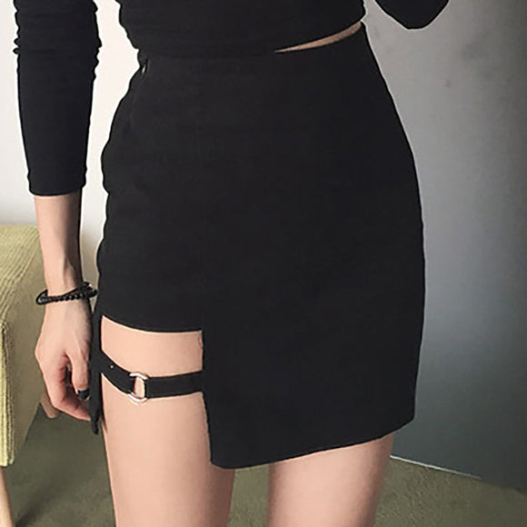 Style Black Hip Fashion Dress
