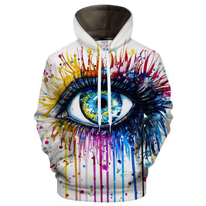 Colorful Cold Art Hoodie