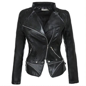 Women Winter Gothic Black Jackets